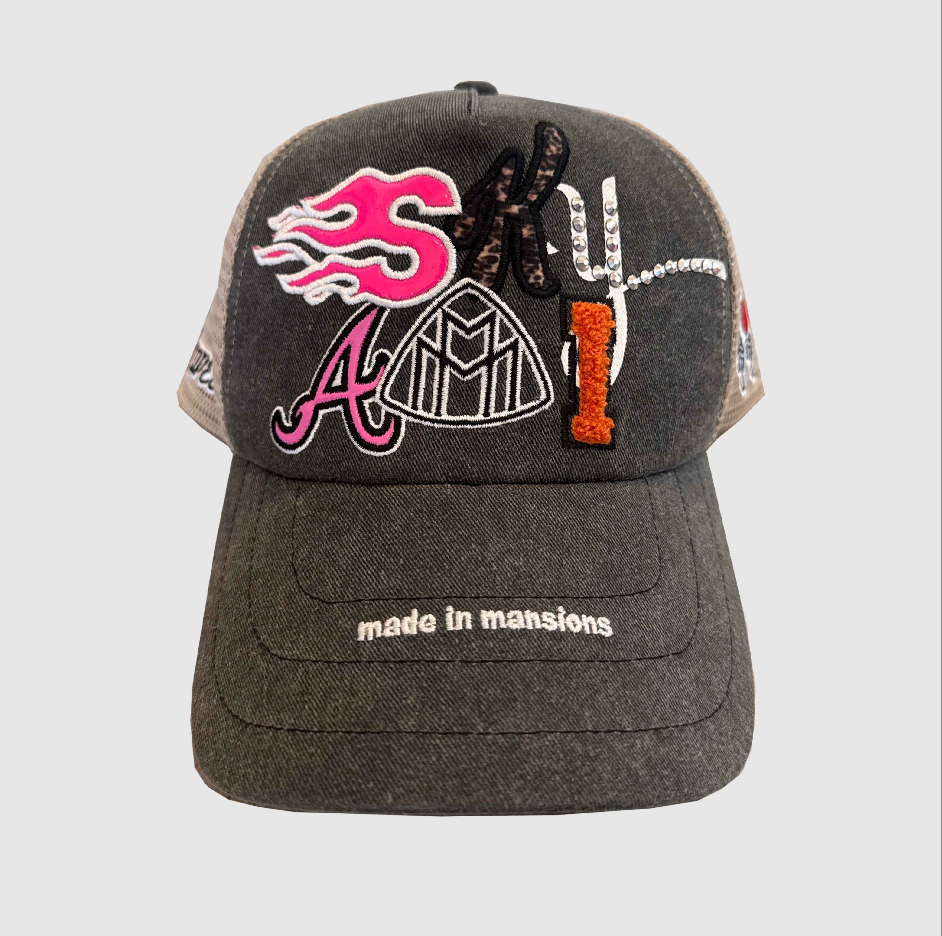 "M.I.M" TRUCKER (GRAY/CREAM)