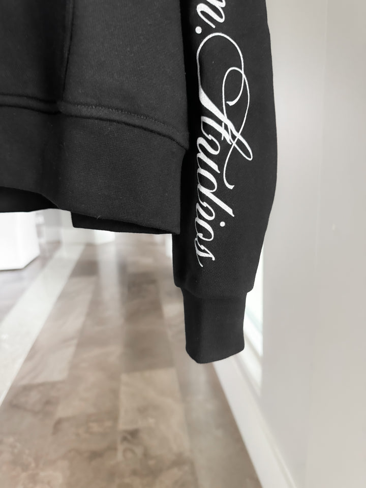 "MILLIONS" ZIP UP (BLACK)