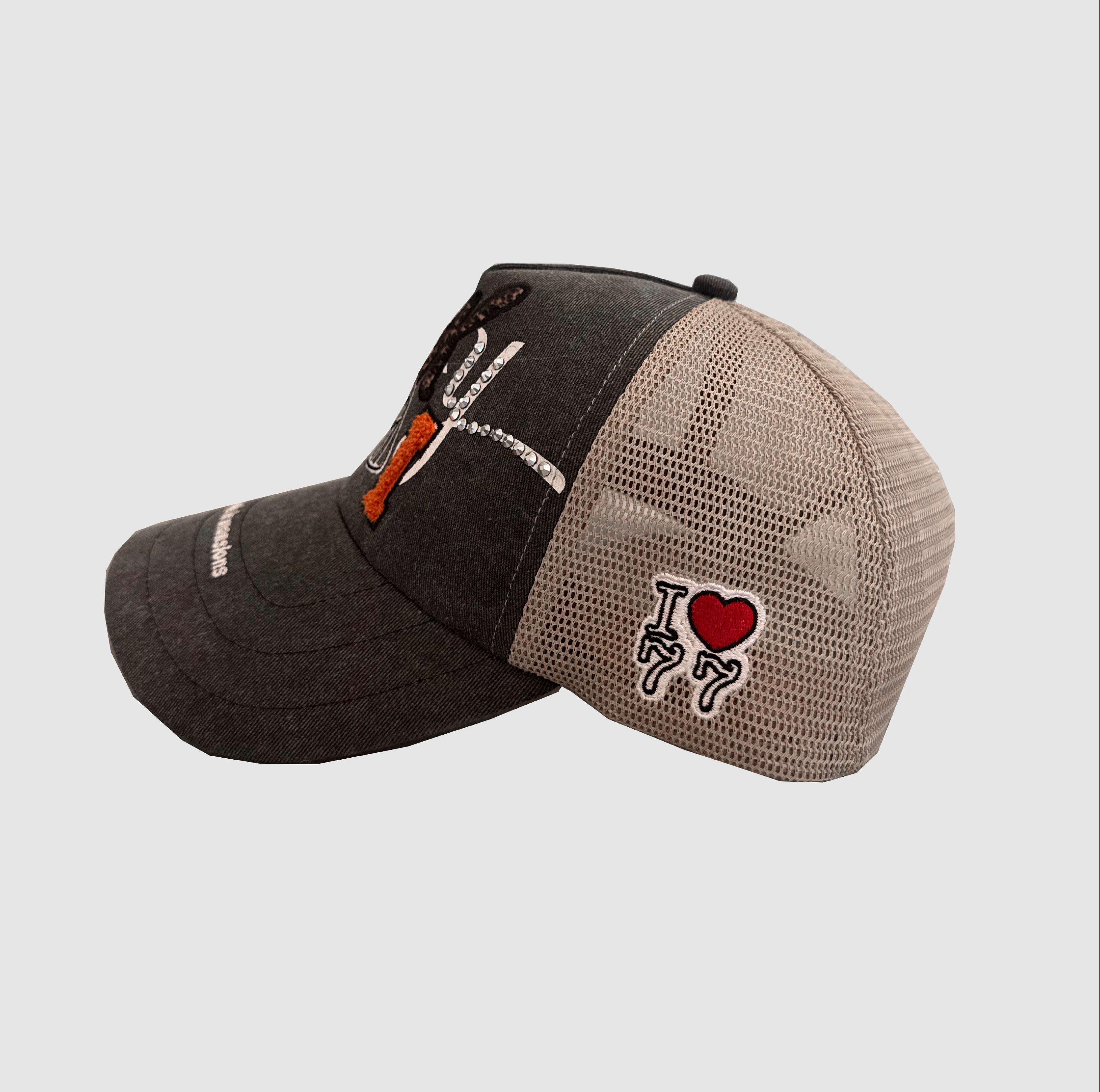 "M.I.M" TRUCKER (GRAY/CREAM)