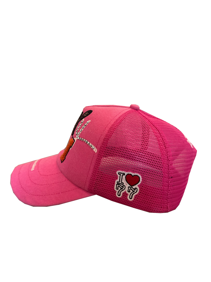 "M.I.M" TRUCKER (PINK/PINK)