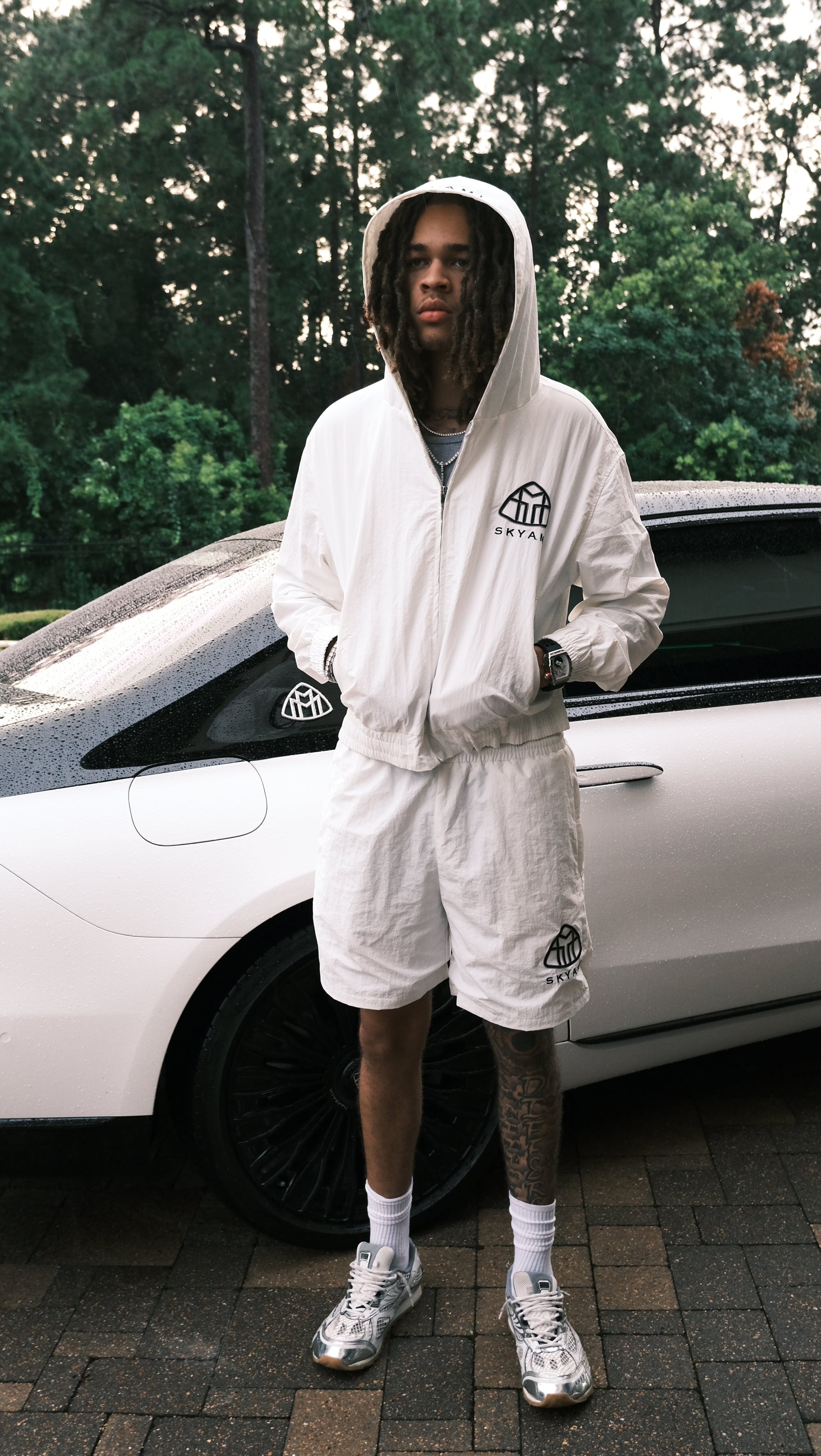 SKYAMI NYLON SHORTS