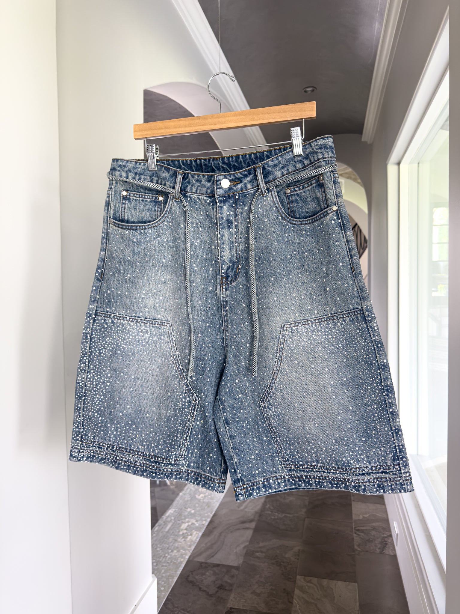 "POP-STAR" JORTS (SKYDWELLER)