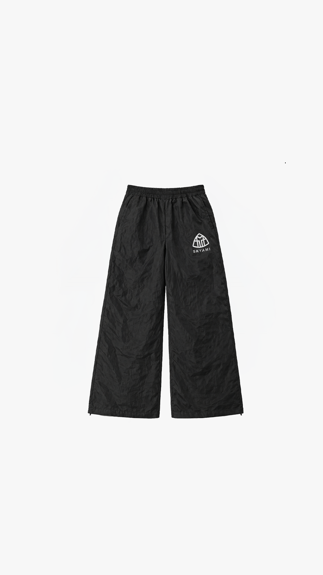 SKYAMI NYLON PANTS (BLACK)