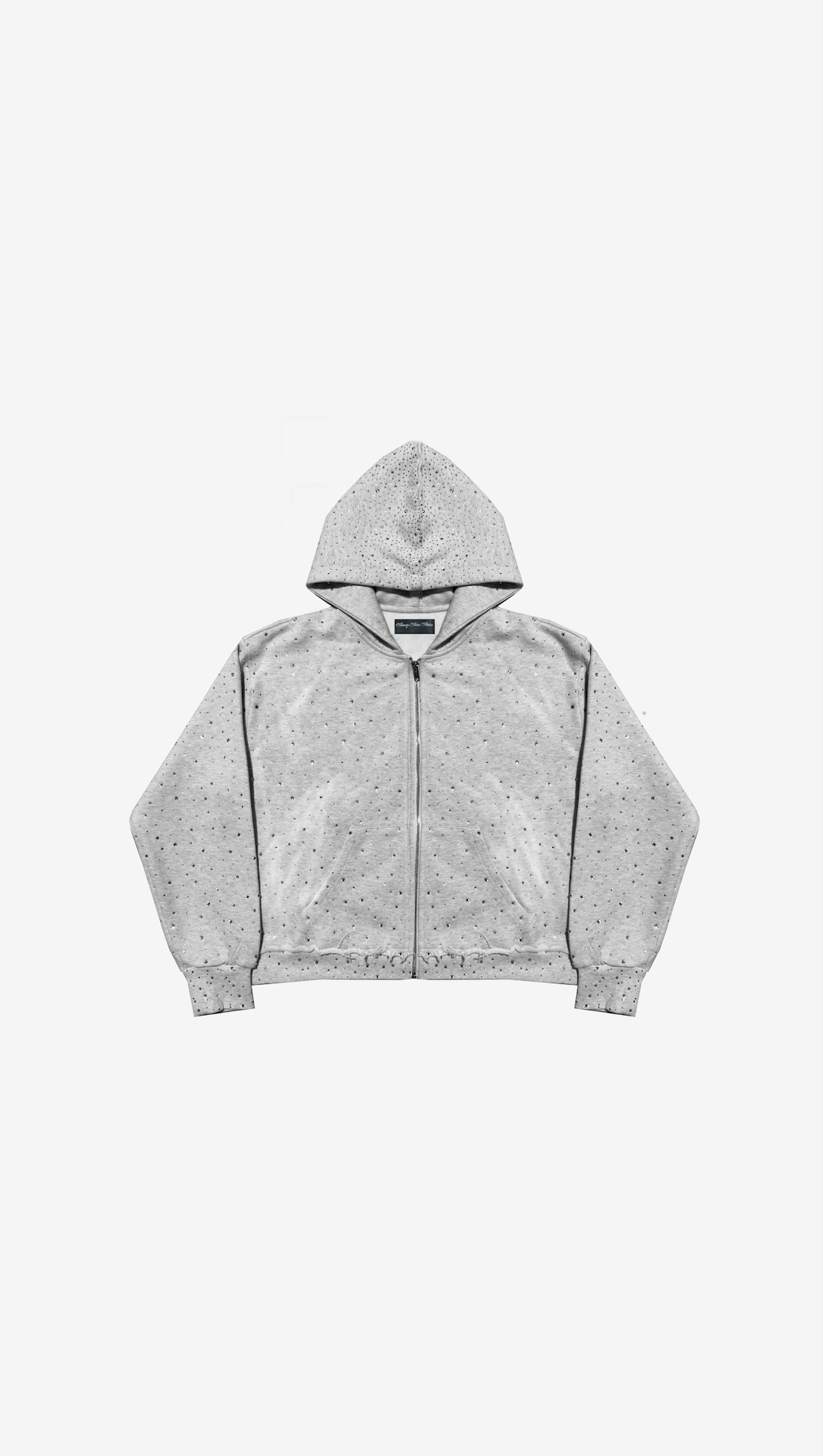 POP-STAR ZIP UP (HEATHER GRAY)