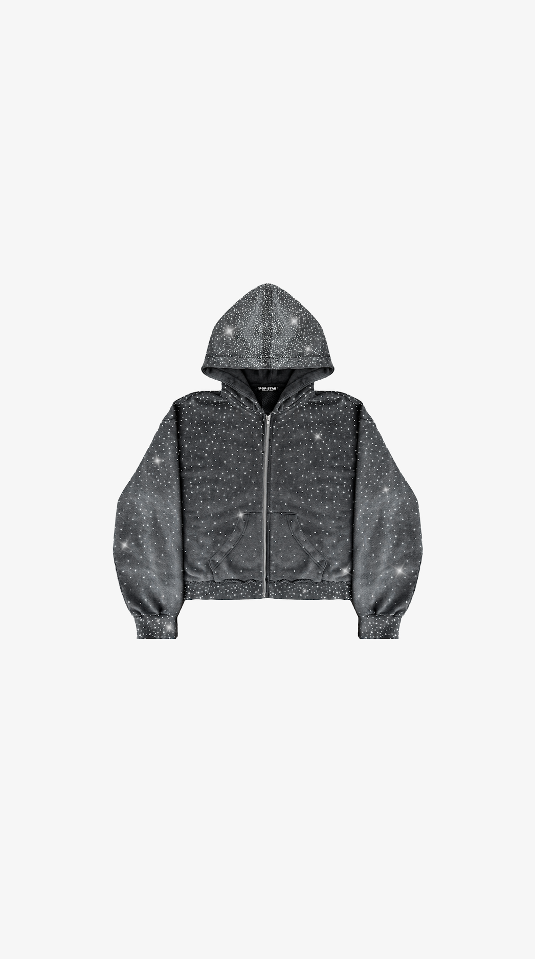 POP-STAR ZIP UP (GRAY)