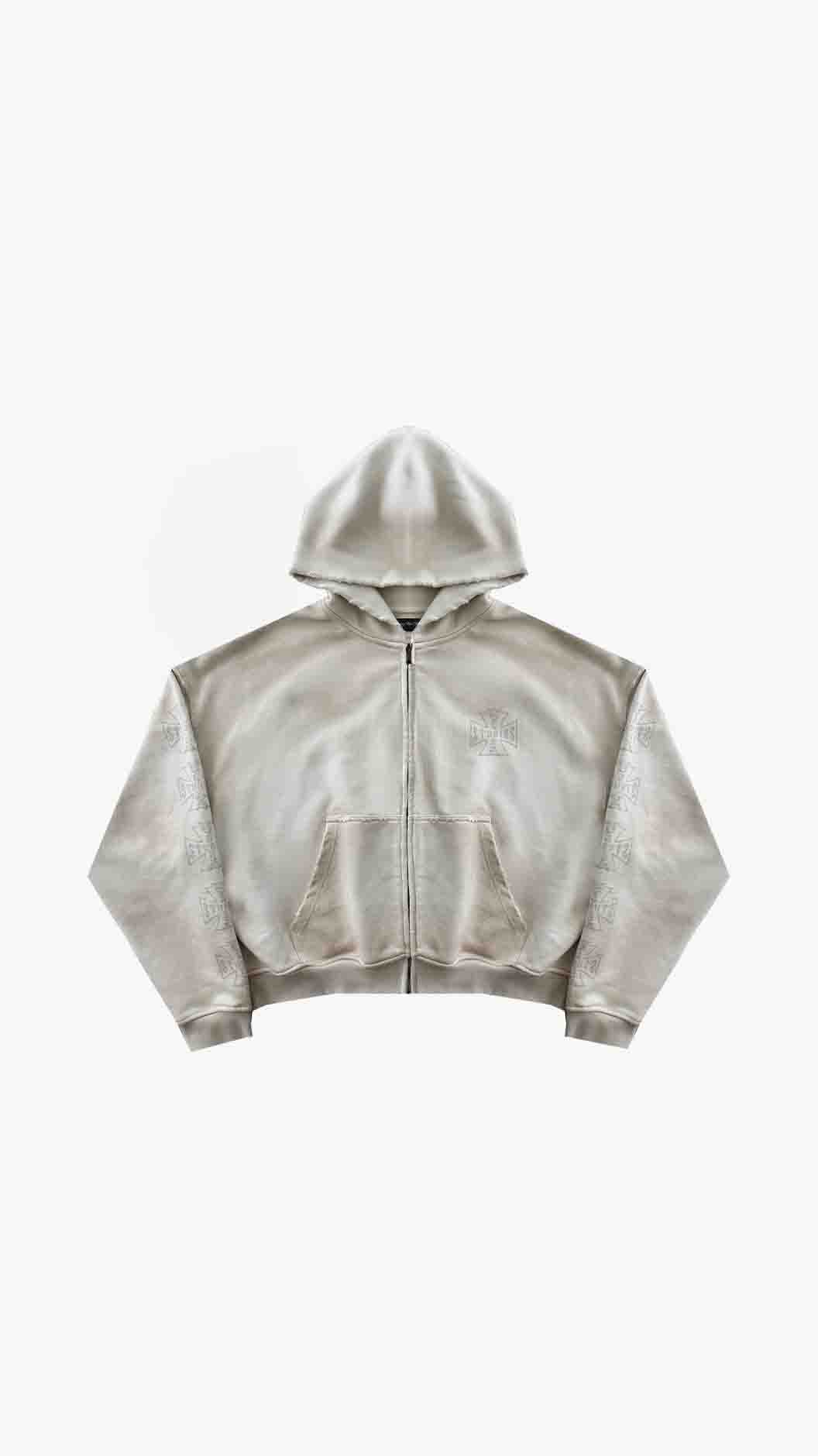 THRASH DIRTY WASH ZIP UP