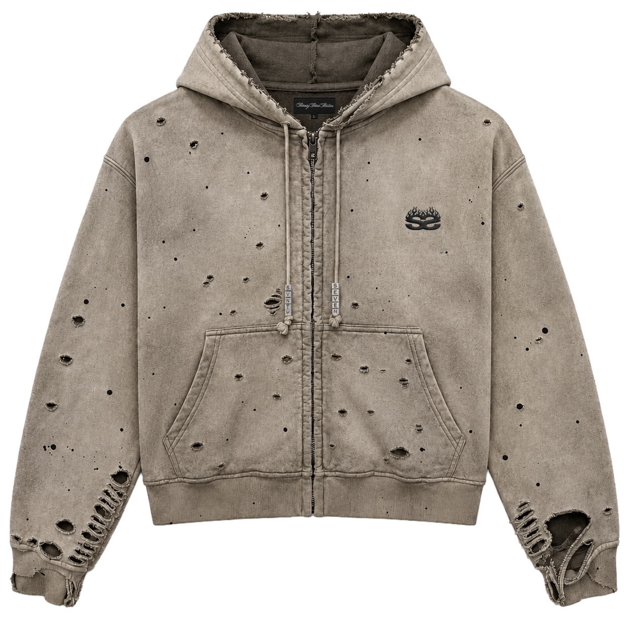 CHARM ZIP UP