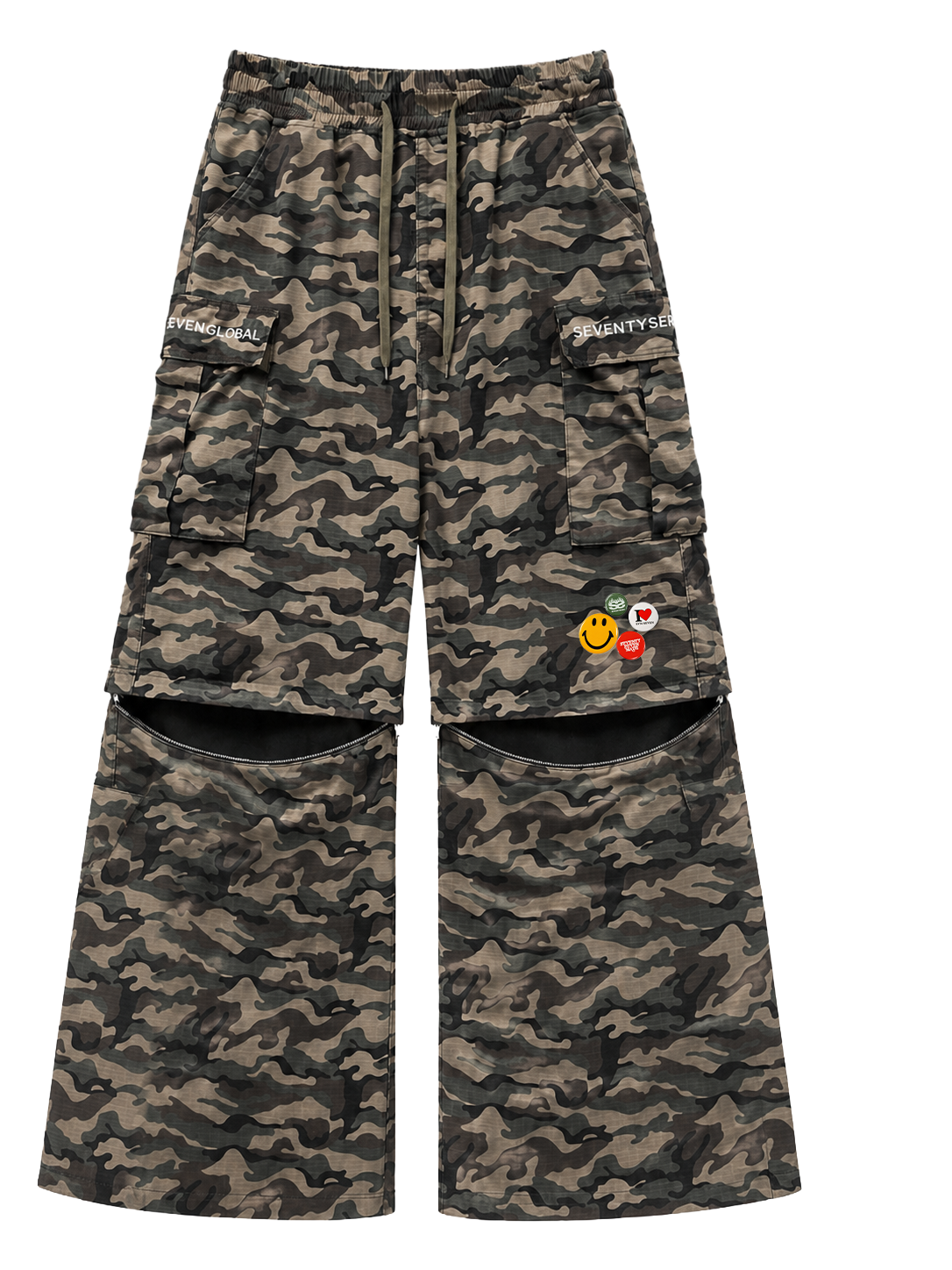 CAMO CONVERTIBLE CARGO PANT