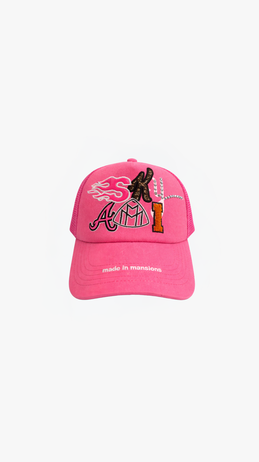 "M.I.M" TRUCKER (PINK/PINK)