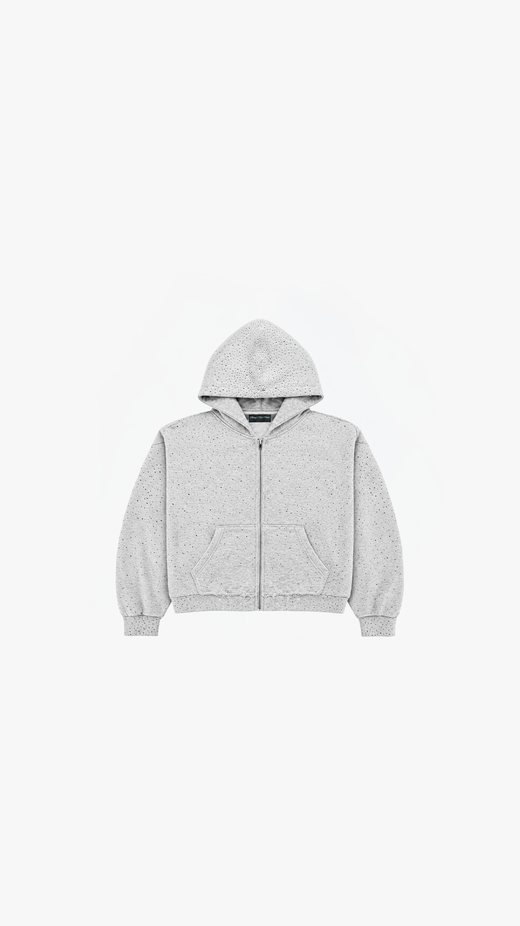 POP-STAR ZIP UP (HEATHER GRAY)