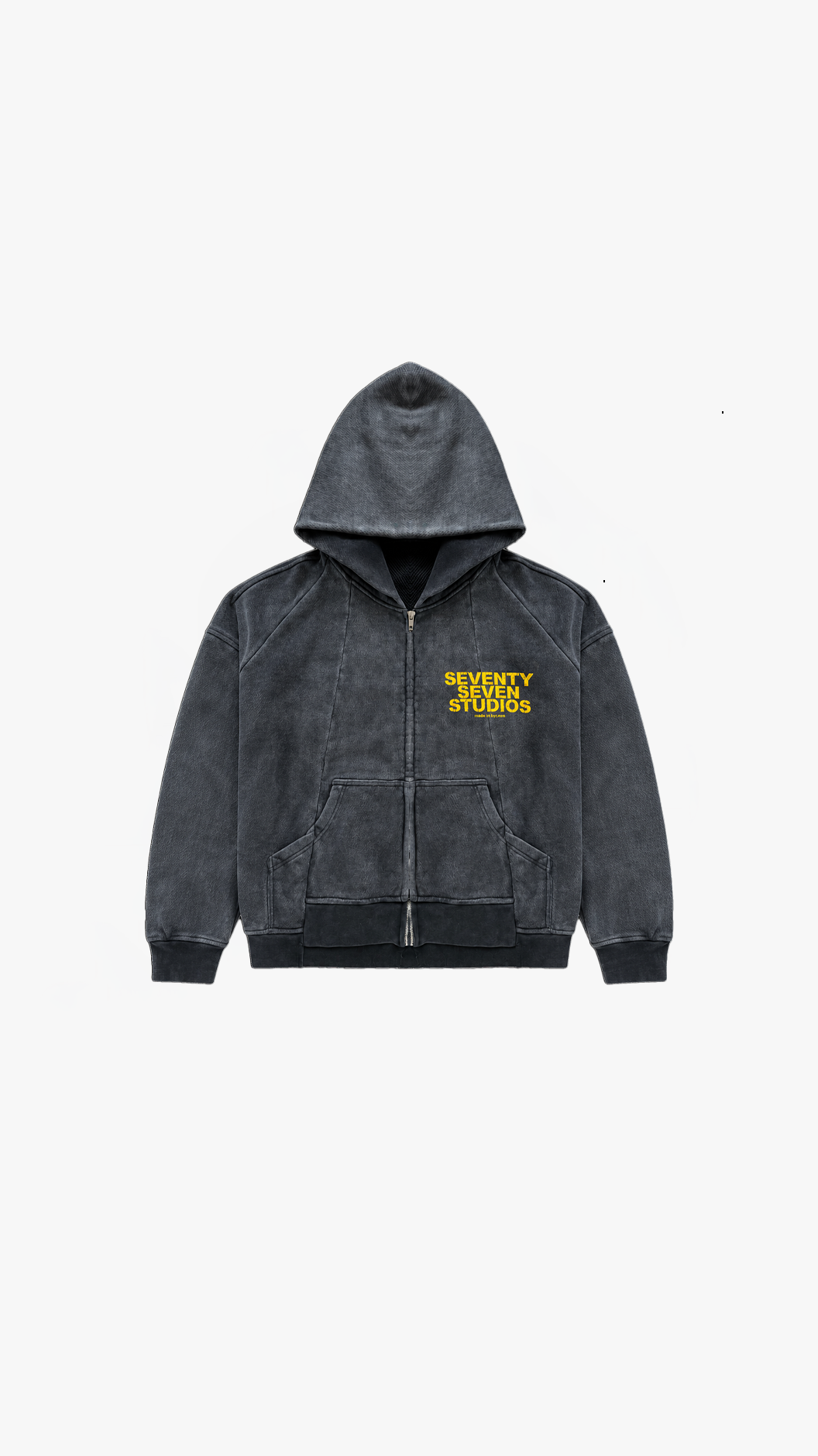 SKYAMI RECONSTRUCTED HEAVY DUTY ZIP UP